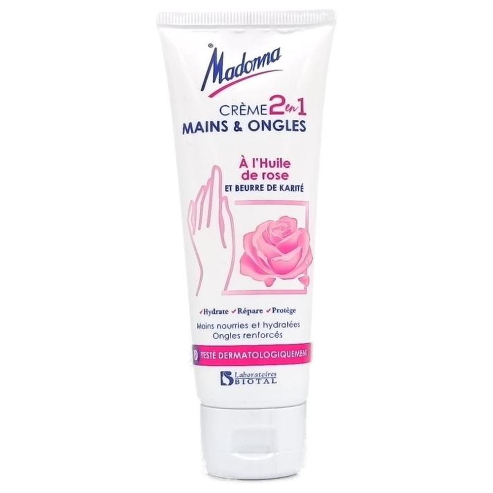 Crème Mains Ongles Huile de Rose Madonna 75ml