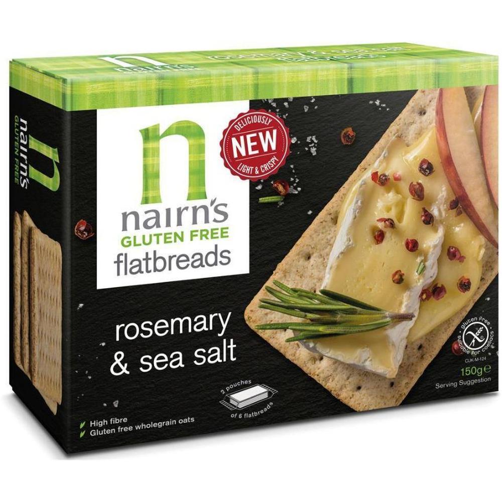 Tartines au Romarin et Sel de Mer Nairn's 150g