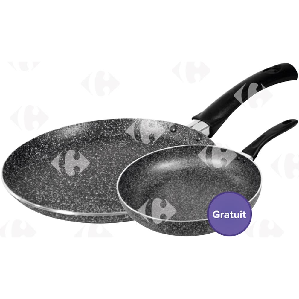 Crêpière Hbibti Granite 21cm Poêle 13cm