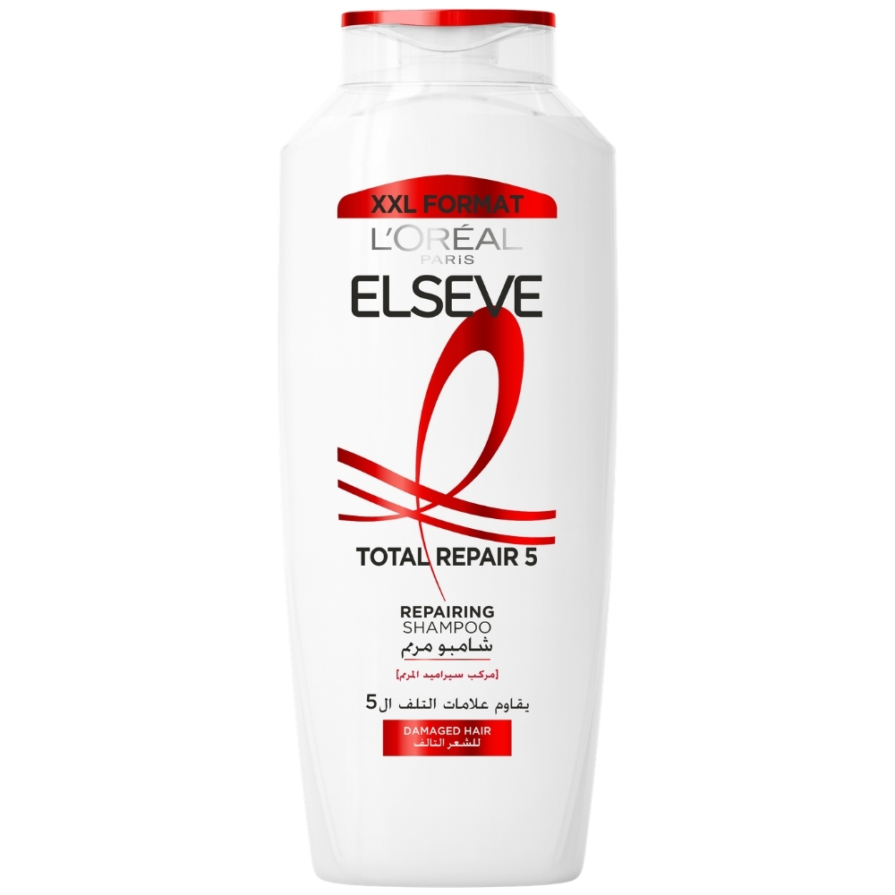 [670946] Shampooing Total Repair 5 l'Oréal Elsève 600ml