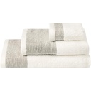 Serviette de Toilette Bonde Gris Kasa 30x50cm 450g