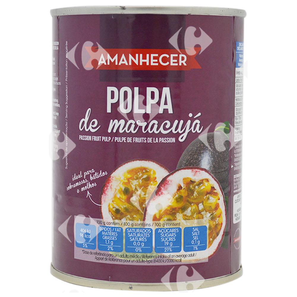 [659551] Conserve Pulpe de Fruit de Passion Amanhecer 565g