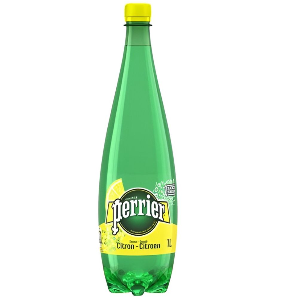 Eau Gazeuse Citron Perrier Pet 1L