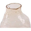 Vase en Verre Martelé Marron Kasa 23cm