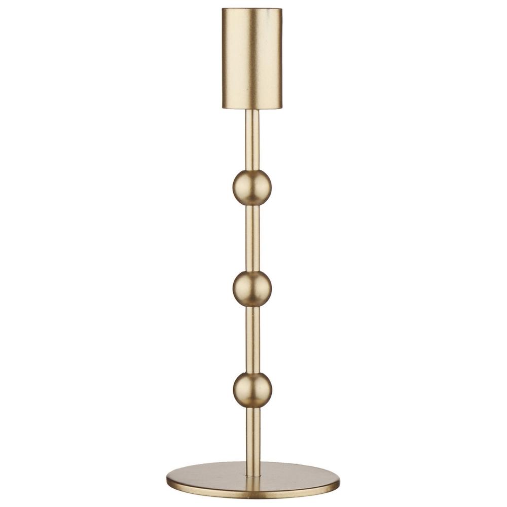 Bougeoir Doré en Métal Kasa 19 cm