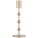 Bougeoir Doré en Métal Kasa 19 cm