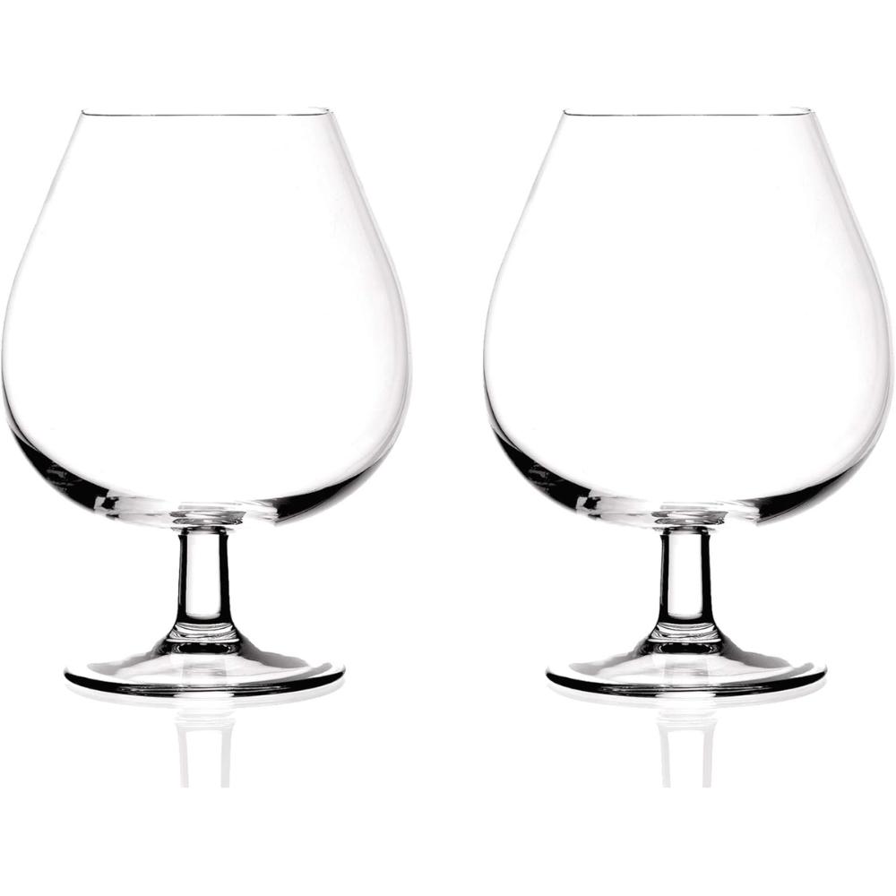 Verres à Vin Cognac en Cristal 67cl 2 pièces