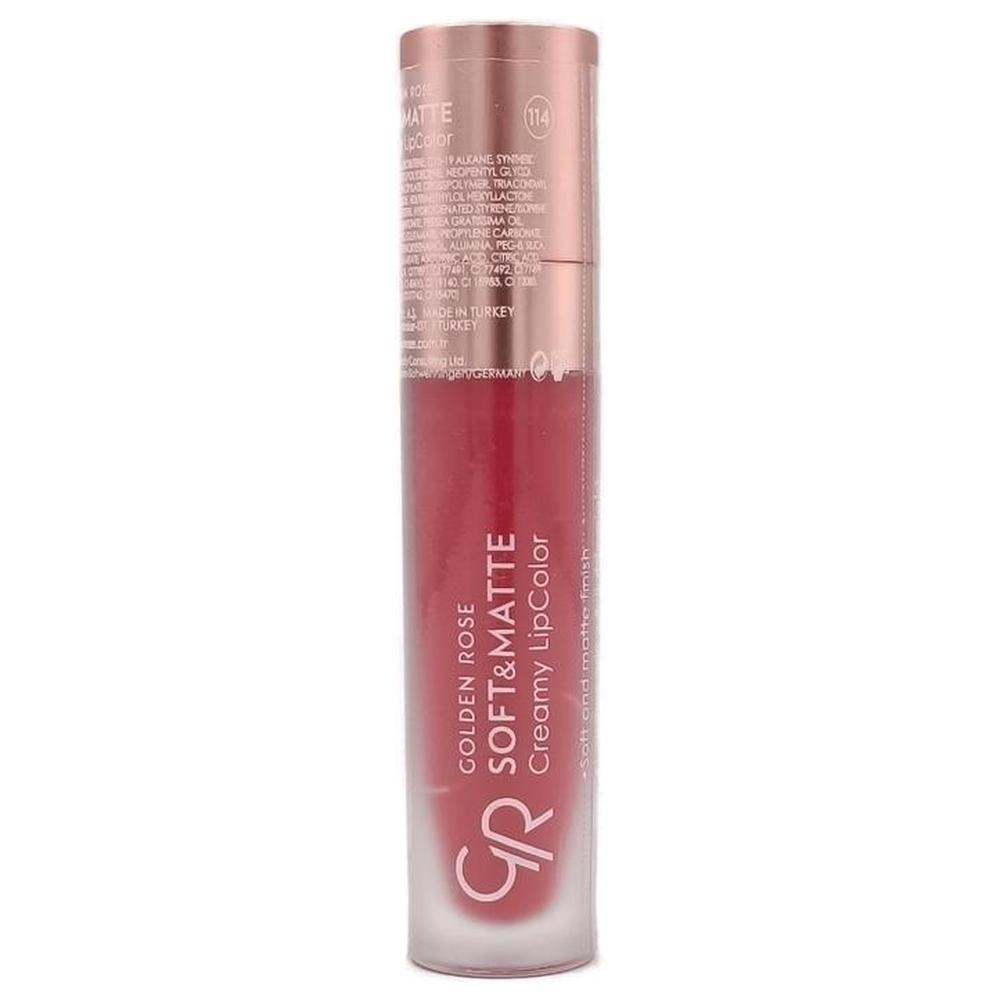 Gloss Creamy Soft Matte GR N°114 Golden Rose 1 unité