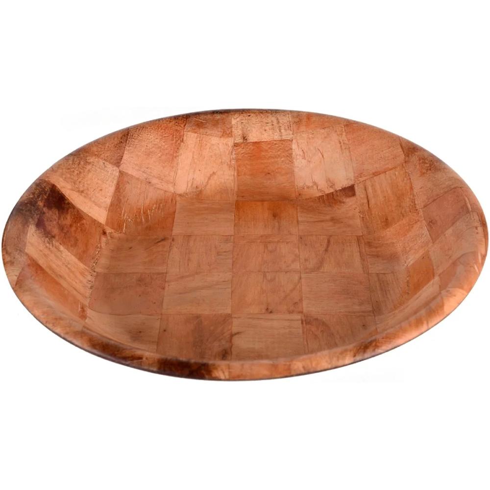 Plat Creux en Bois 45cm.