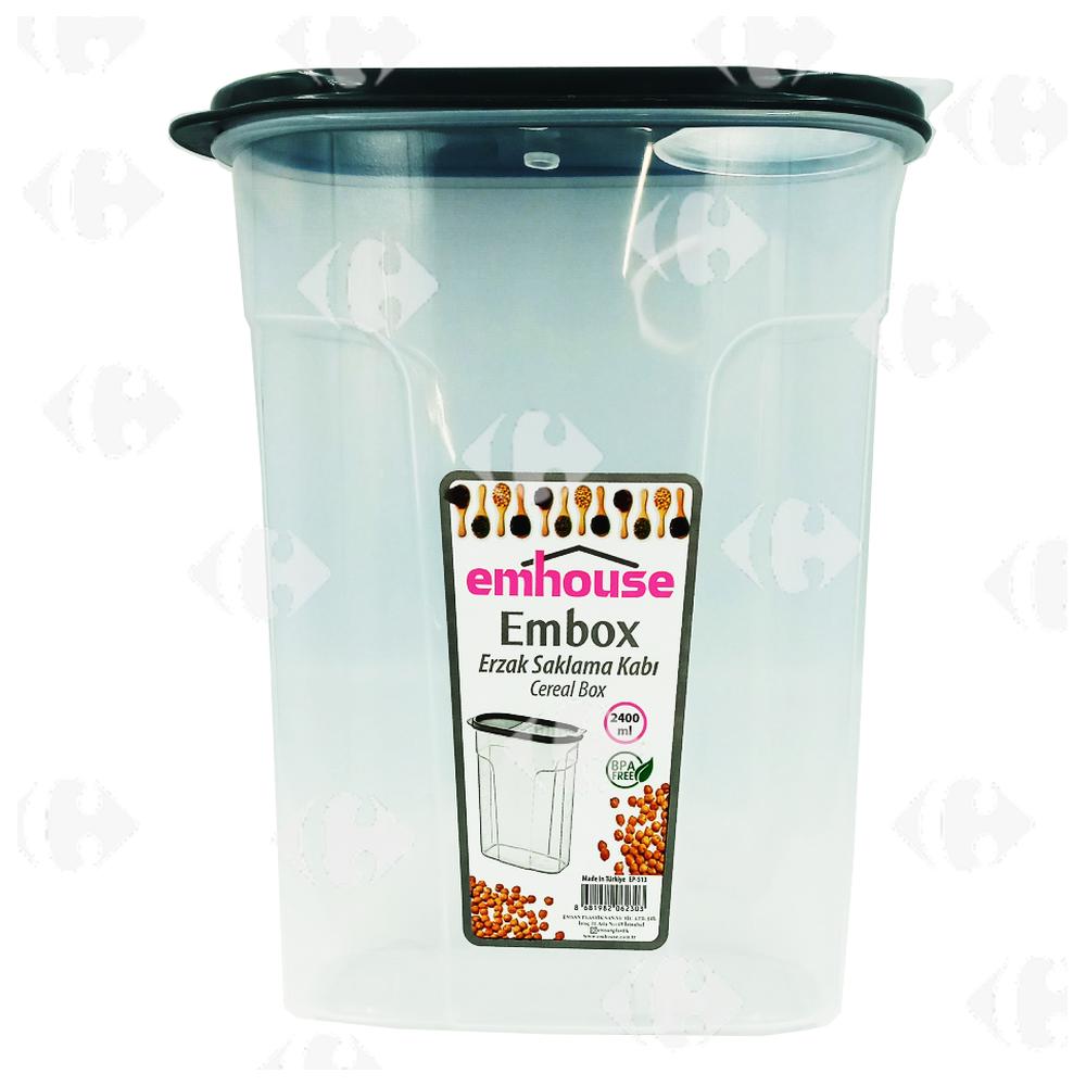 [694365] Boîte Verseuse en Plastique 2,4L.