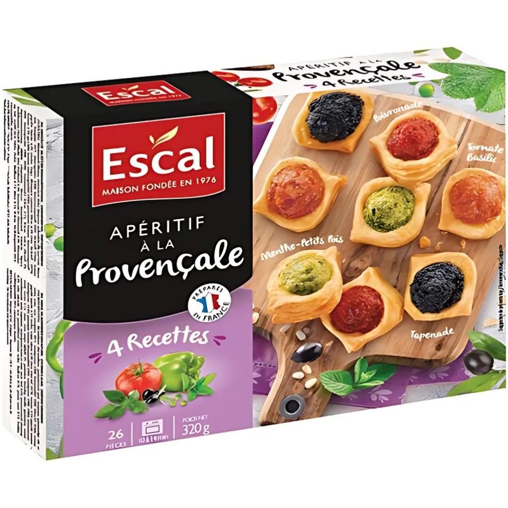 Mini Apéritifs à La Provençale Escal 26 pièces 320g