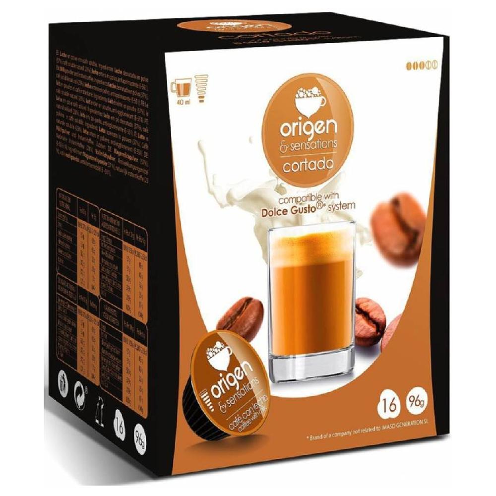 [724397] Dosettes Café Crème Origen 16 unités