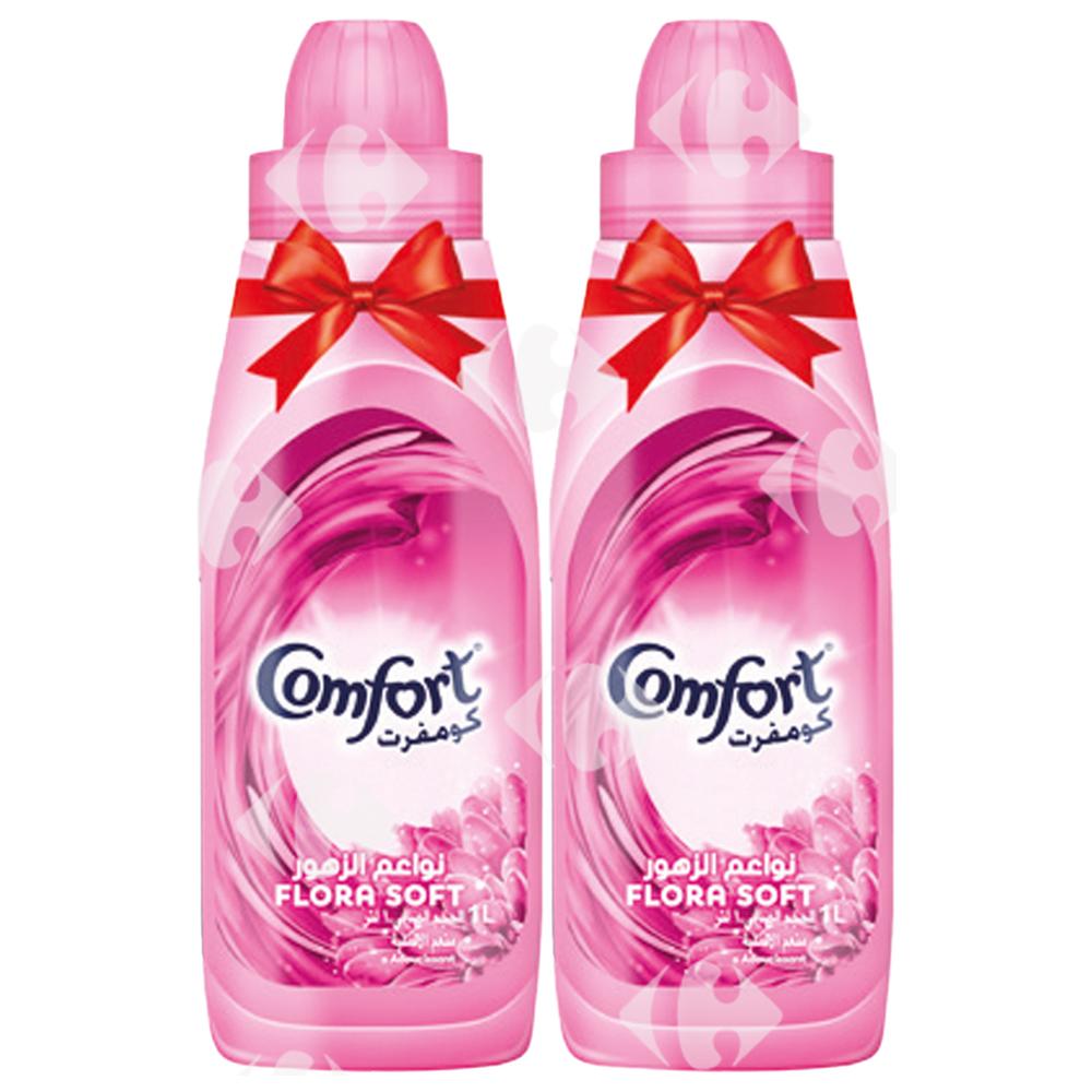Pack 2 Assouplissants Comfort Pink 1L