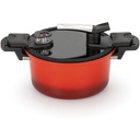 Autocuiseur Aluminium Rouge Kasa 5L 24x14 cm