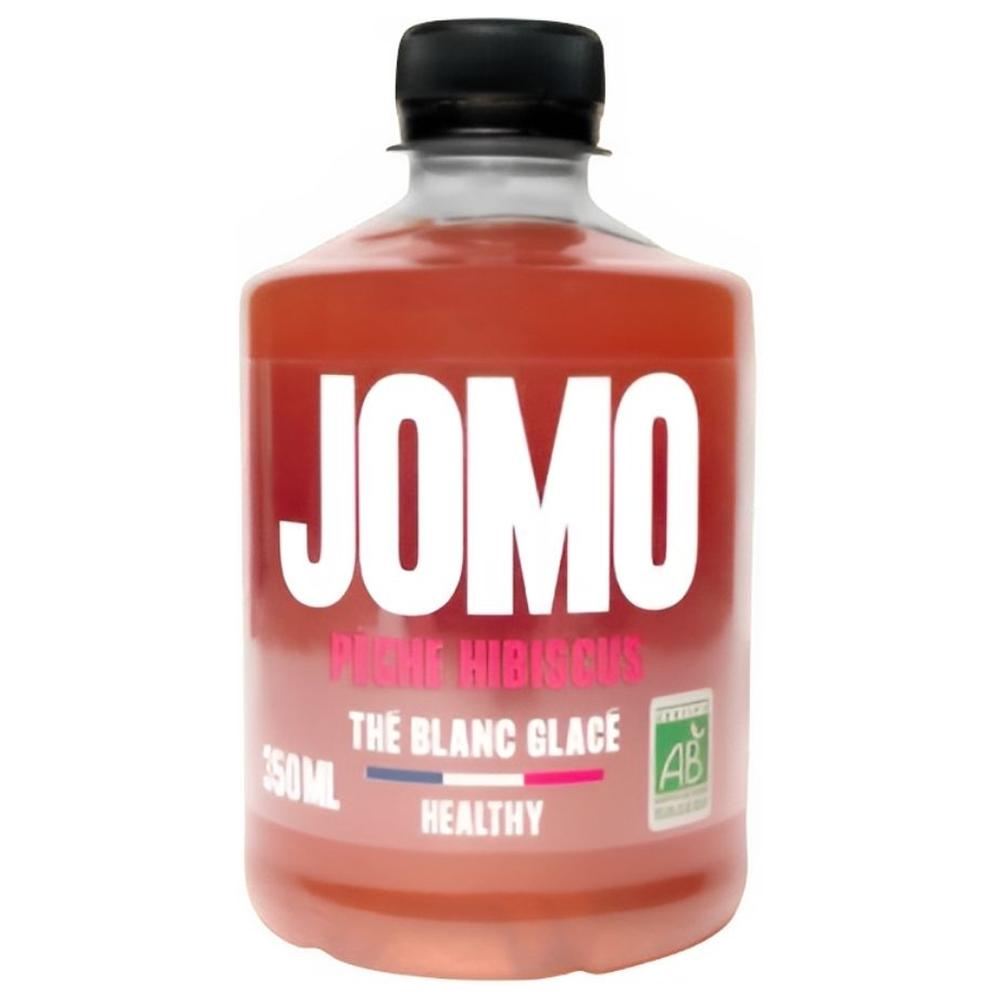 Thé Blanc Pêche Hibiscus JOMO 350ml