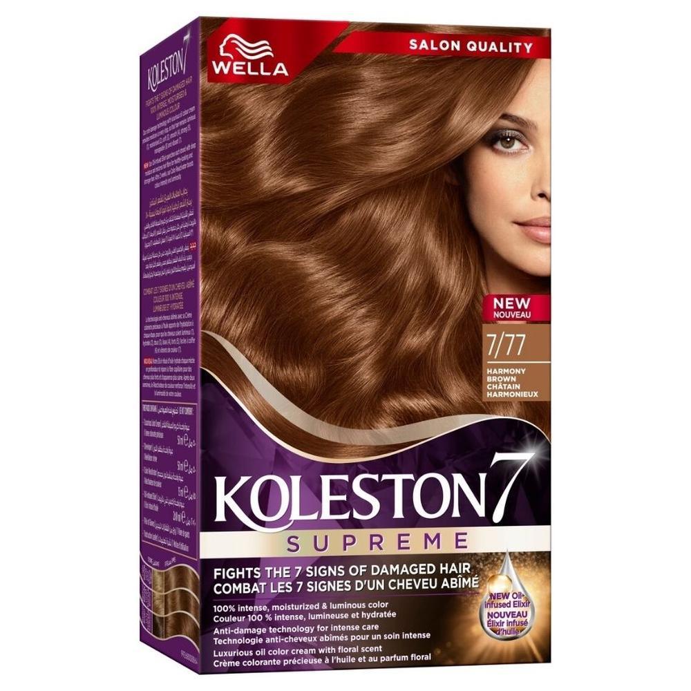[731667] Coloration Crème Marron Harmonie Koleston 7/77 