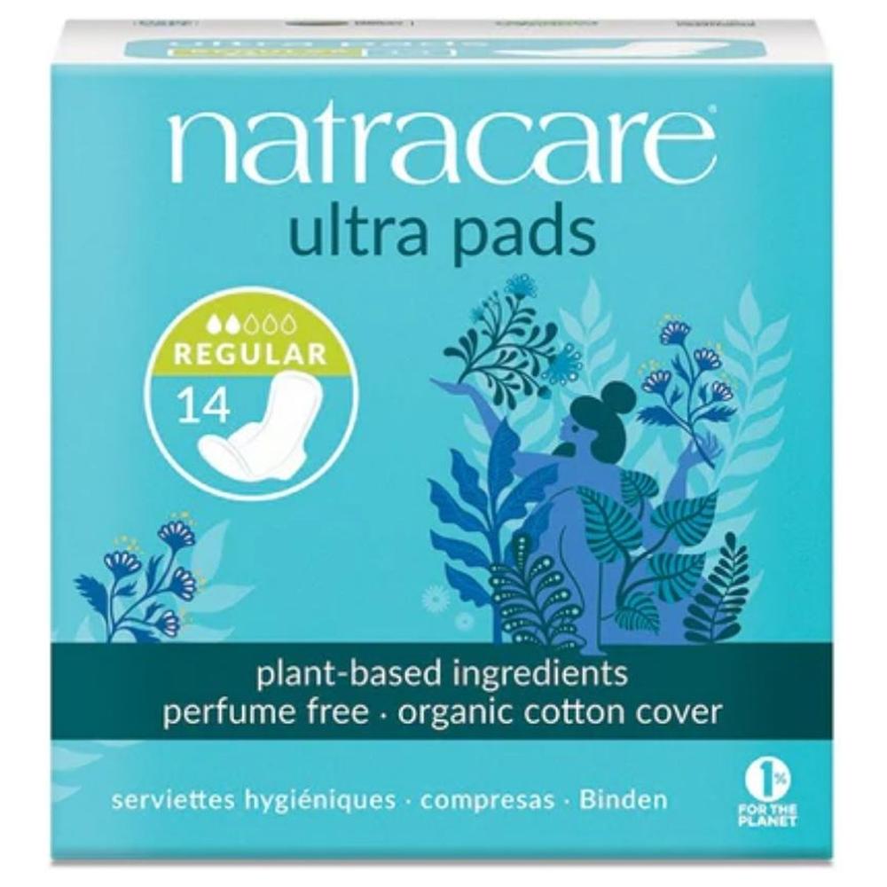 [720235] Serviettes Hygiéniques Organic Régulier Ailes Natracare 14 unités