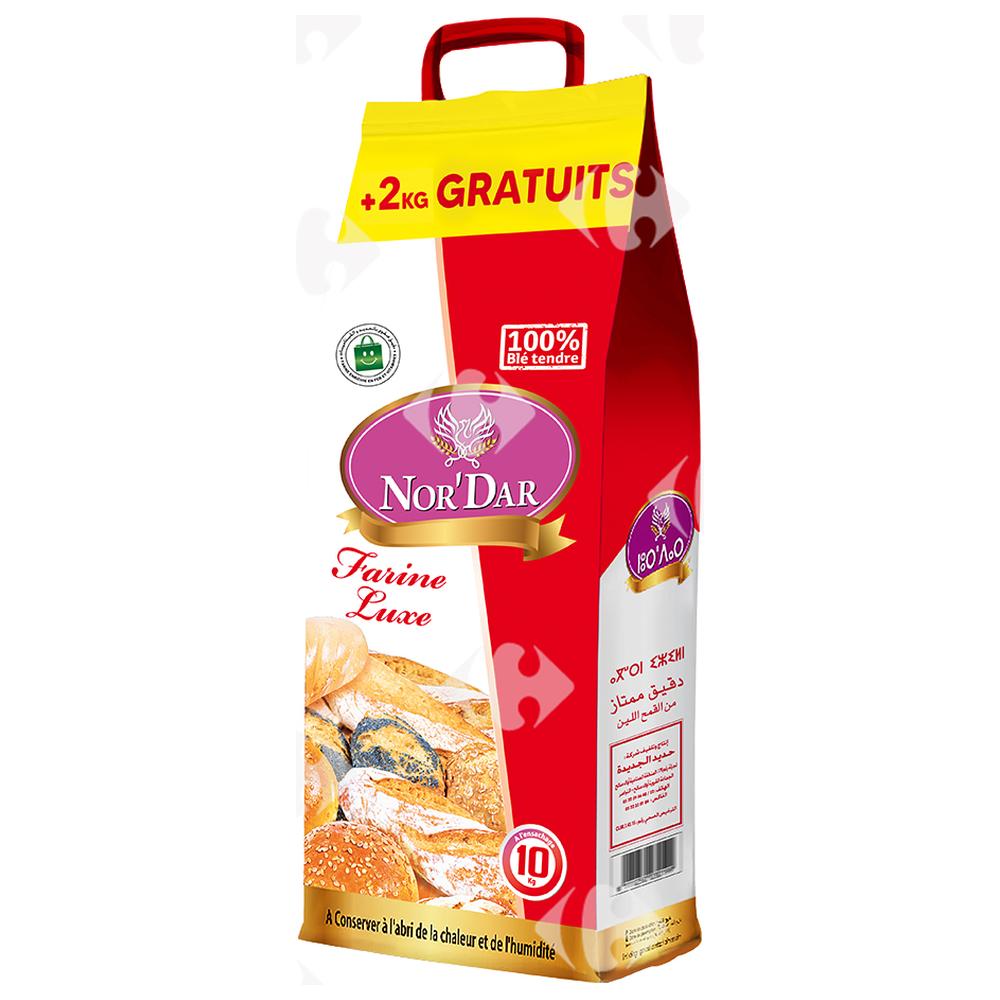 Farine de Luxe Nor'Dar 10kg + 2kg Gratuits