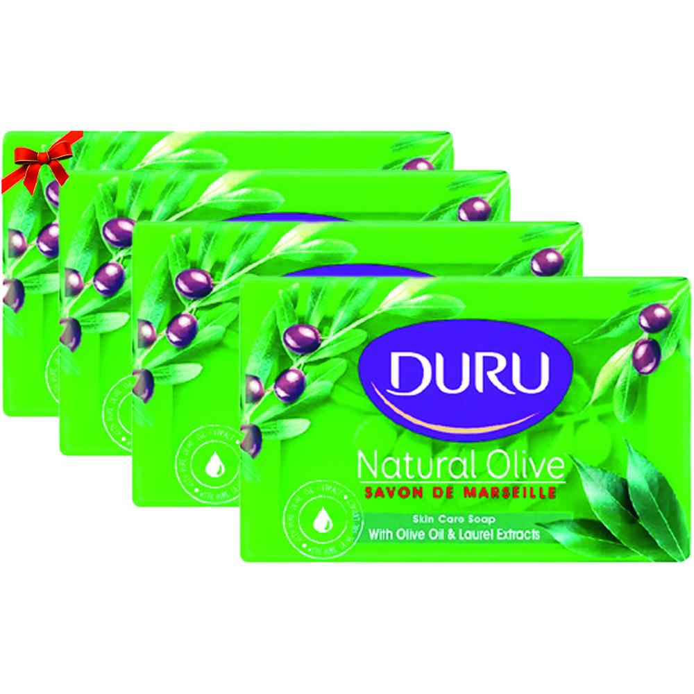 Lot Savon Glycérine Duru 125g 3 unités + 1 Gratuit
