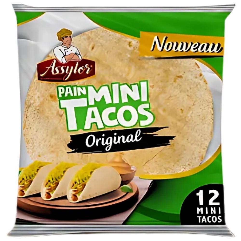 [731938] Pain Mini Tacos Original Assylor 12 unités