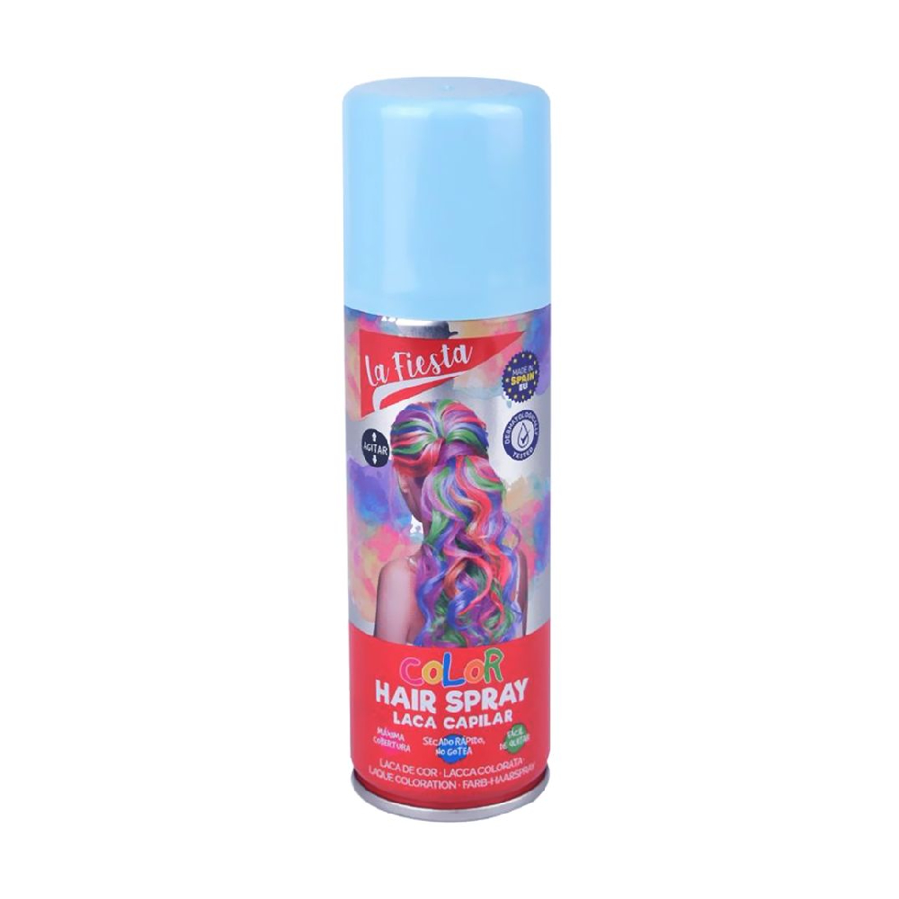Spray Colorant Cheveux Bleu La Fiesta 125ml