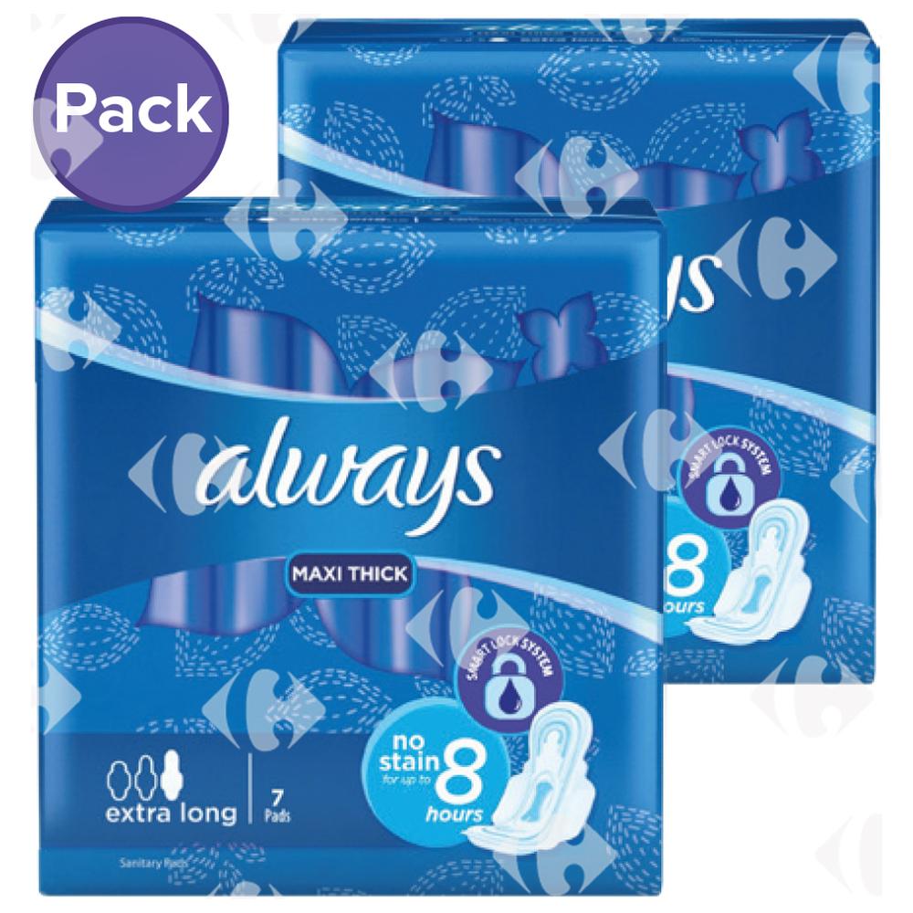 [691522] Pack 2 Serviettes Always Thicks SP Taille 3