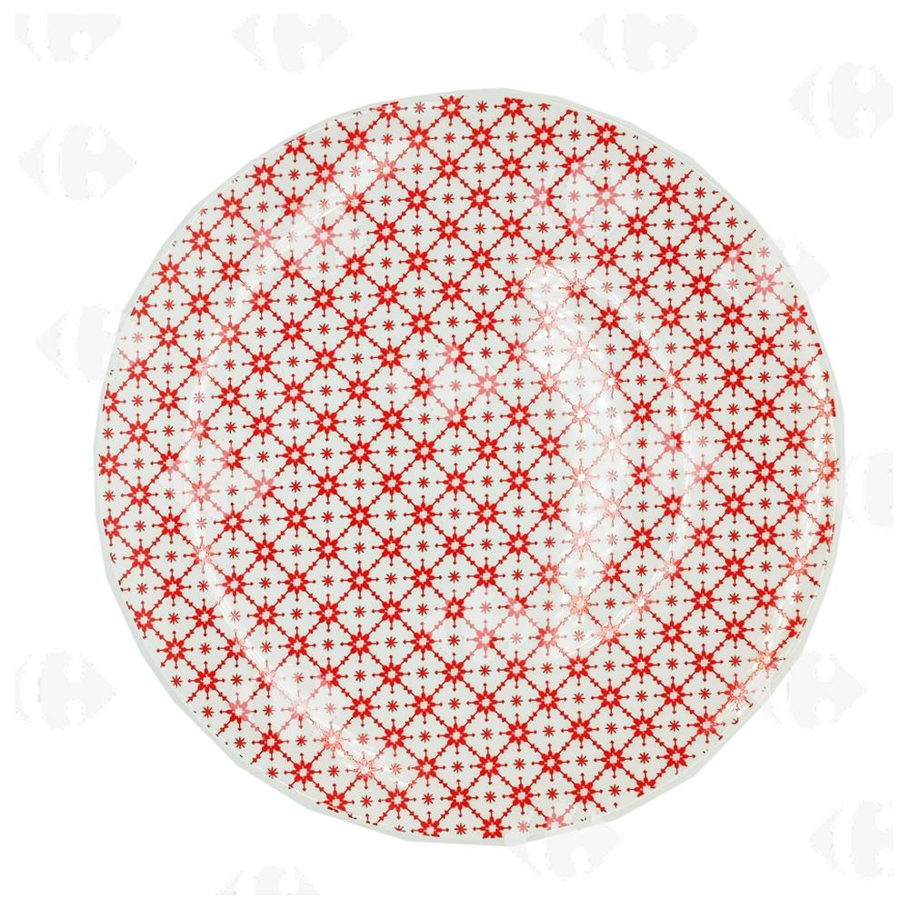 Assiette Plate Flocon 26,5cm