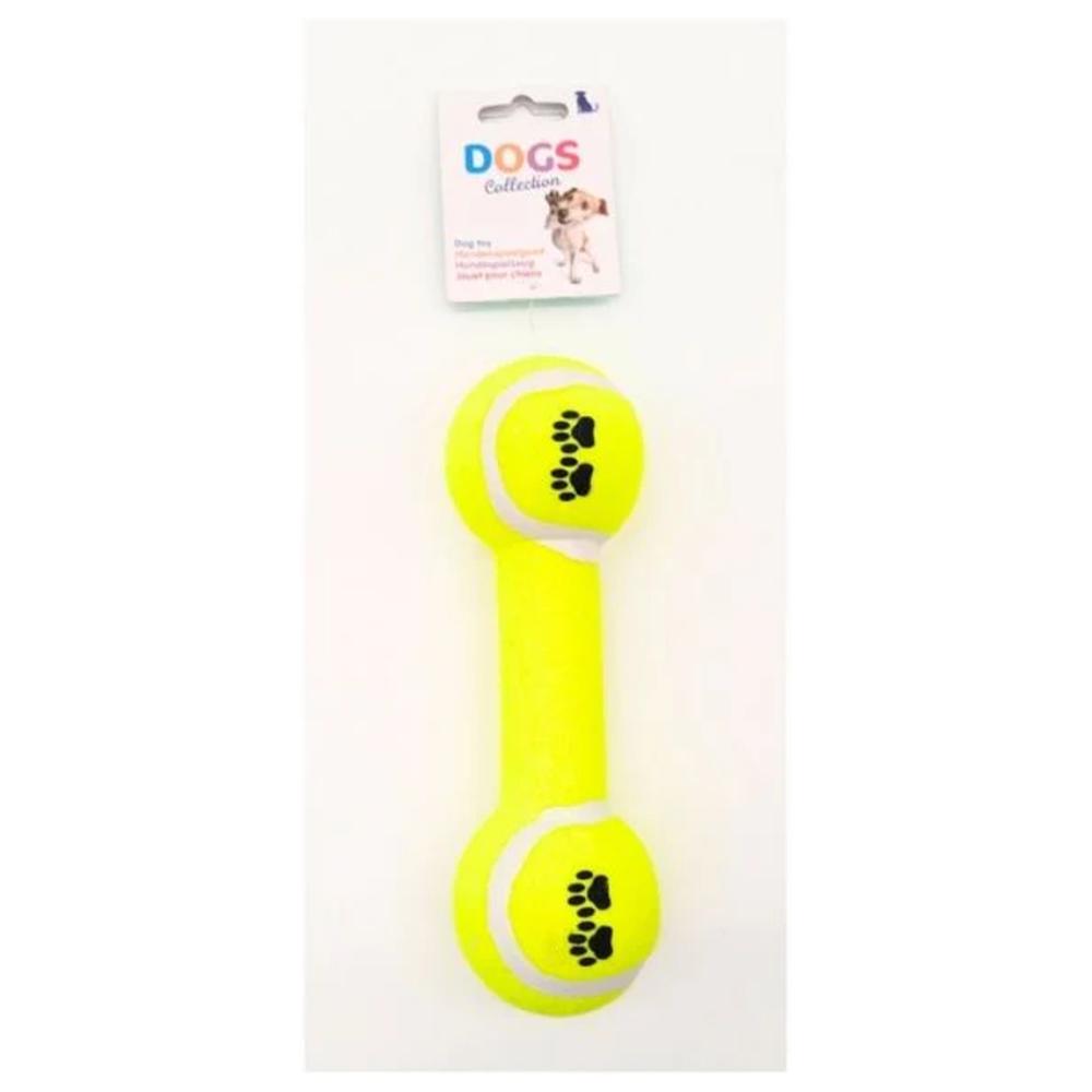 [699084] Jouet pour Chien Forme Haltère 20cm