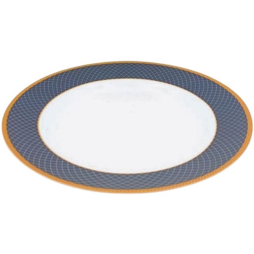 [710314] Assiette Plate en Porcelaine Blanche Sovrana 27,5cm