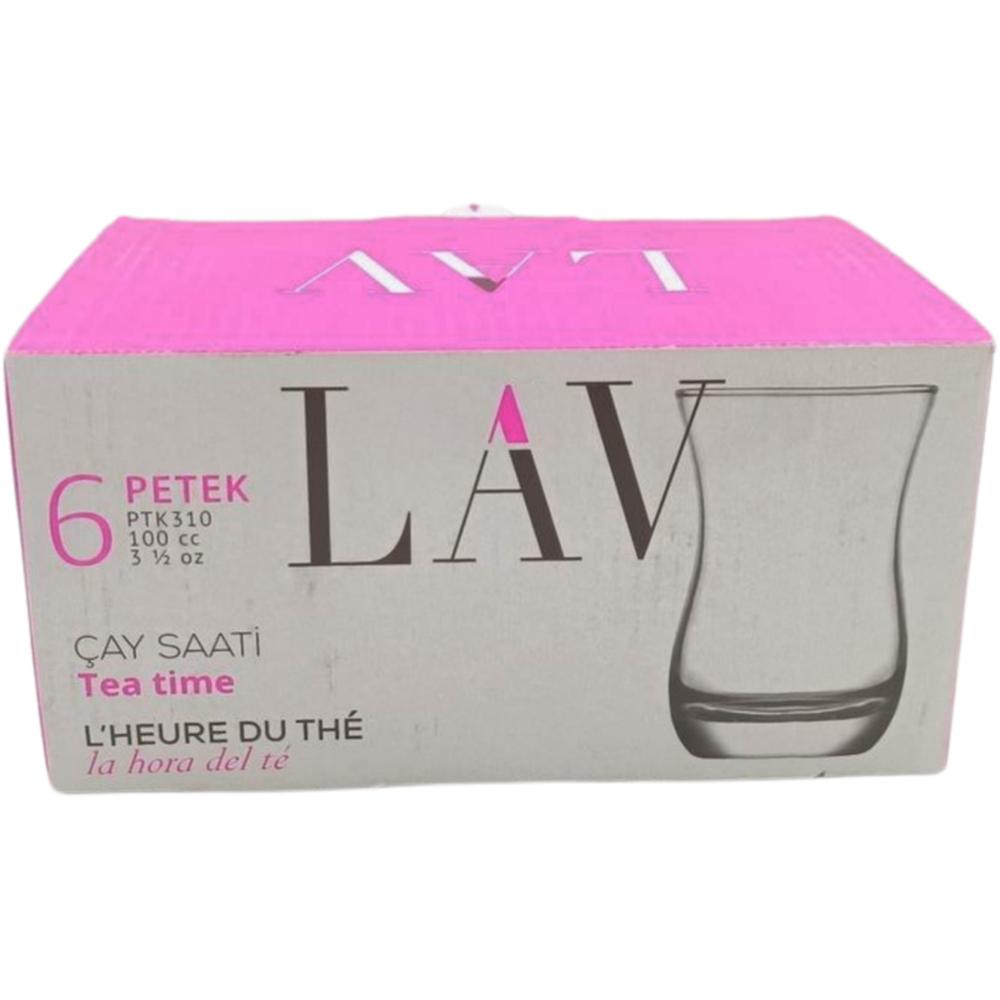 Verres à Café Lavables Petek 10cl 6 unités.