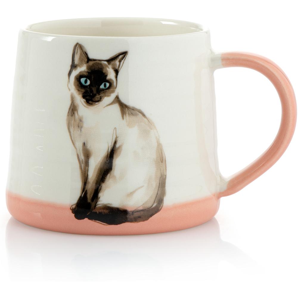 Mug en Porcelaine Chat Rose Kasa 35cl
