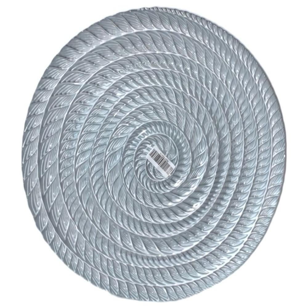 Assiette Grise Grand Format 45cm