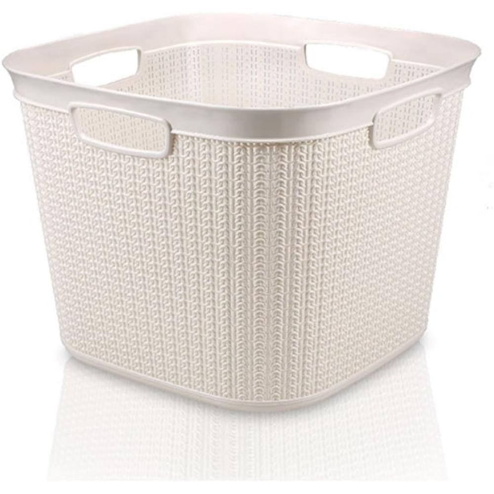 [622256] Panier à Linge Carrée Haut Ucsan 43x43x32,8cm 41L