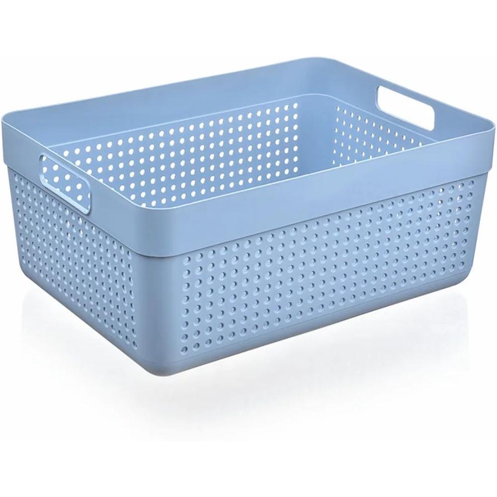 [694158] Panier de Rangement en Plastique 10L
