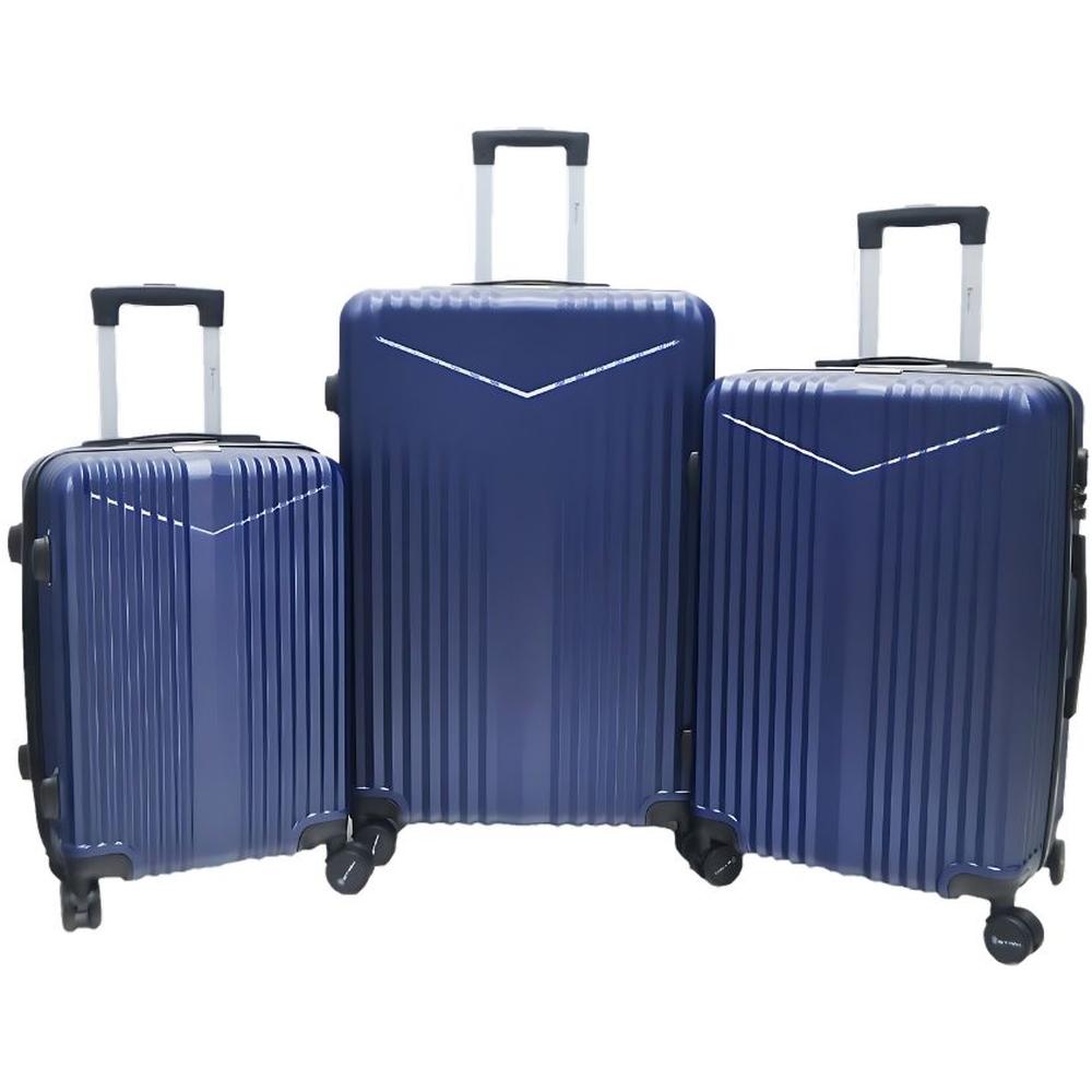 [684092] Set de 3 Valises Abs Tetrix 932