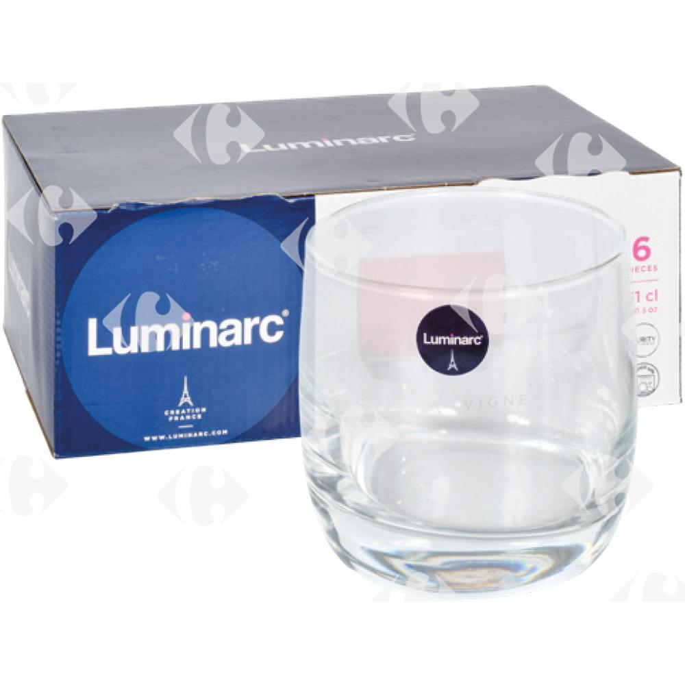 Verres à Eau Vigne Luminarc 31cl 6 pièces