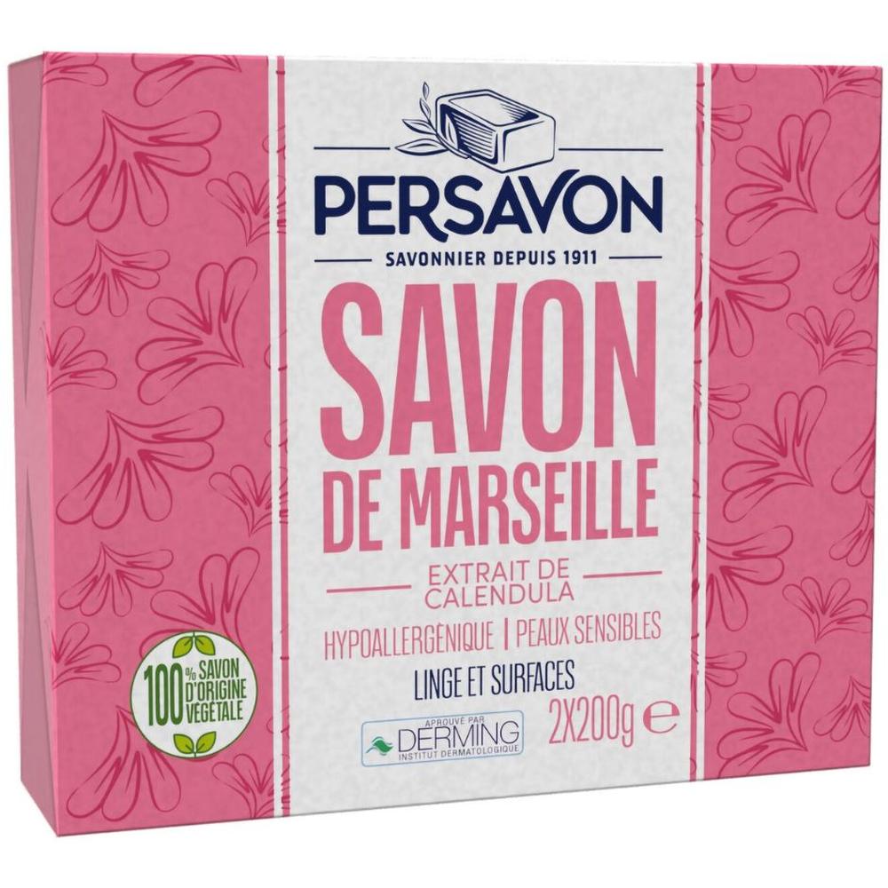 [729252] Savon de Marseille Hypoallergénique à la Glycérine Persavon 200g