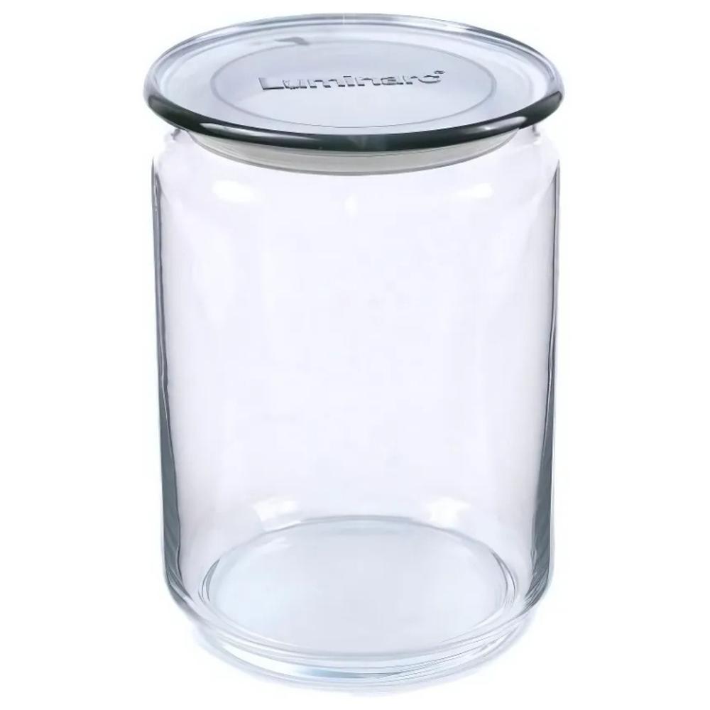 [696361] Bocal Hermétique en Verre avec Couvercle Gris Luminarc 1L