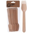 Set de Fourchettes en Bois 20 pièces