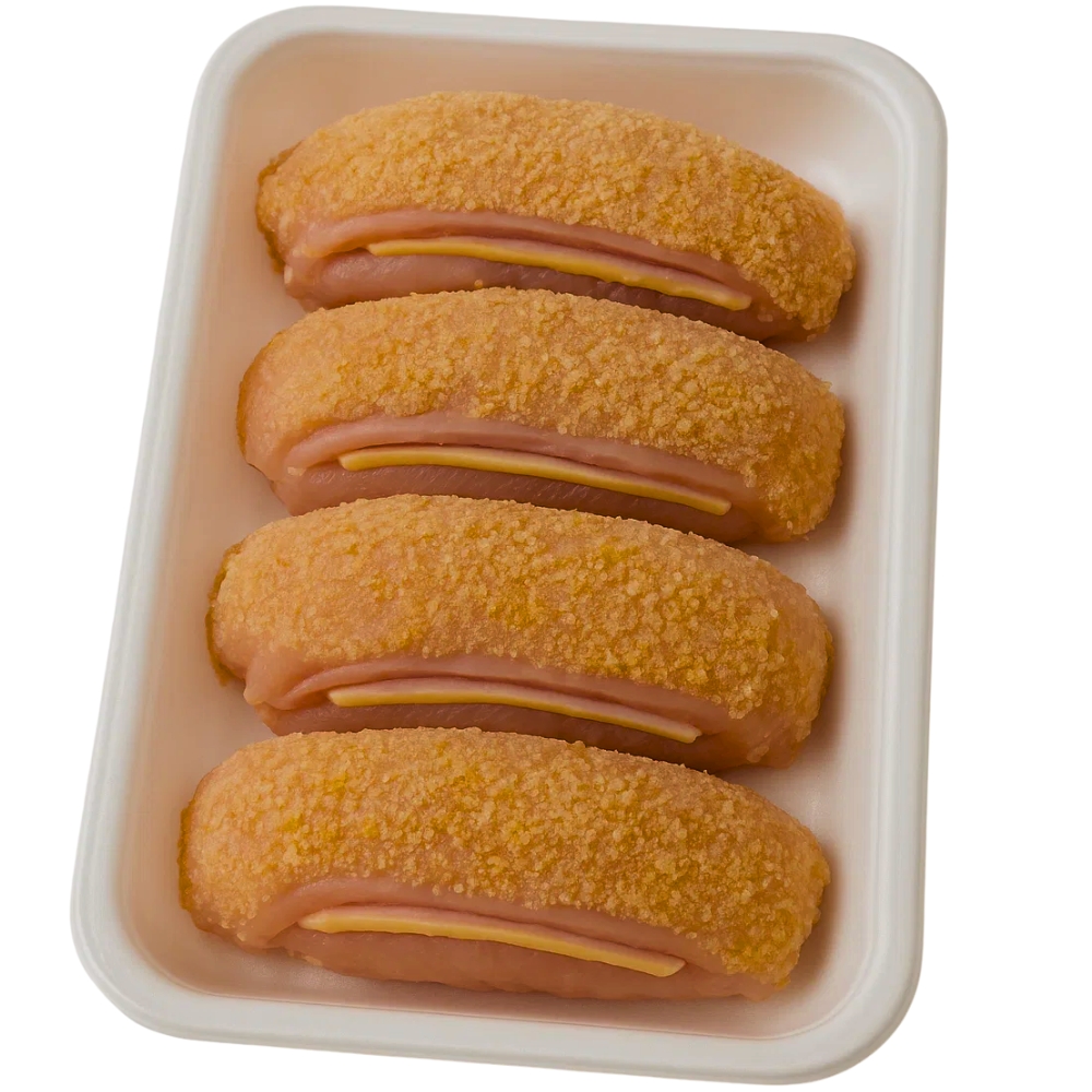 Filet de Poulet au Cordon Bleu en Barquette 250g