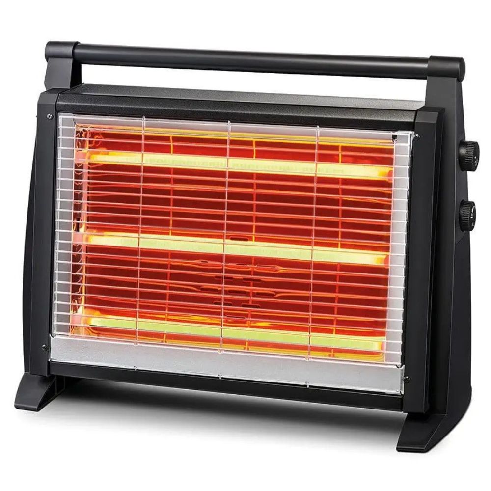 [619546] Chauffage Halogen Mini Heater Trois Tubes Kumtel 2000W