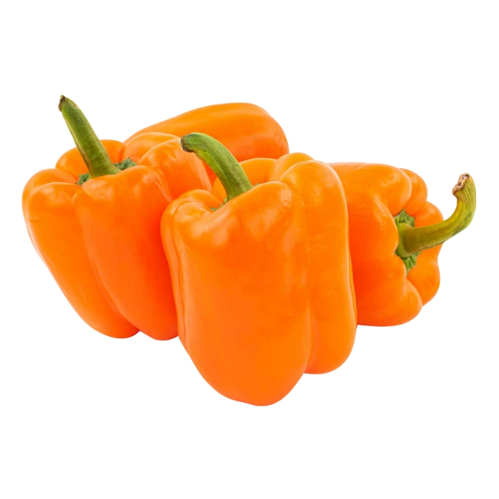 Poivron Orange Carton à La Pièce