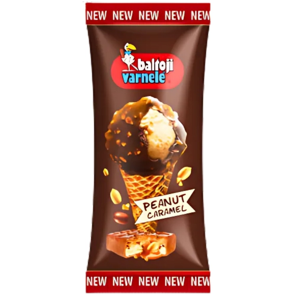 [734427] Cornet Peanut Caramel Kar Kar 150ml