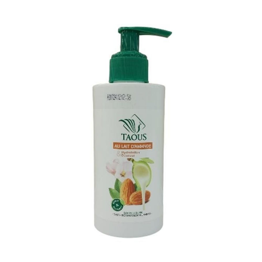 [714913] Savon Liquide Lait Amande Taous 250ml
