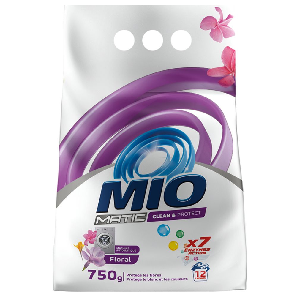 [644403] Détergent Lessive Poudre Machine Mio 750g