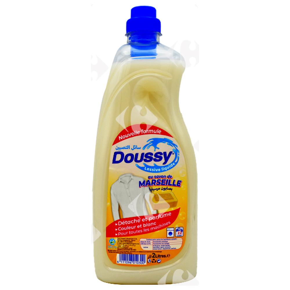 Détergent Lessive Liquide Au Savon De Marseille Doussy 2L.
