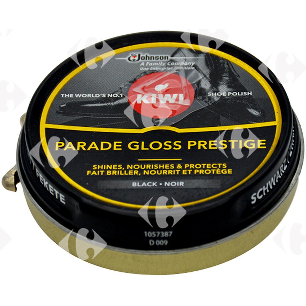 [414413] Cirage en Boîte pour Chaussures Noires Kiwi 50ml.