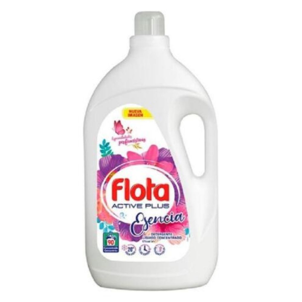 [665647] Lessive Liquide Détergent 100 Doses Essencia Flota 5L