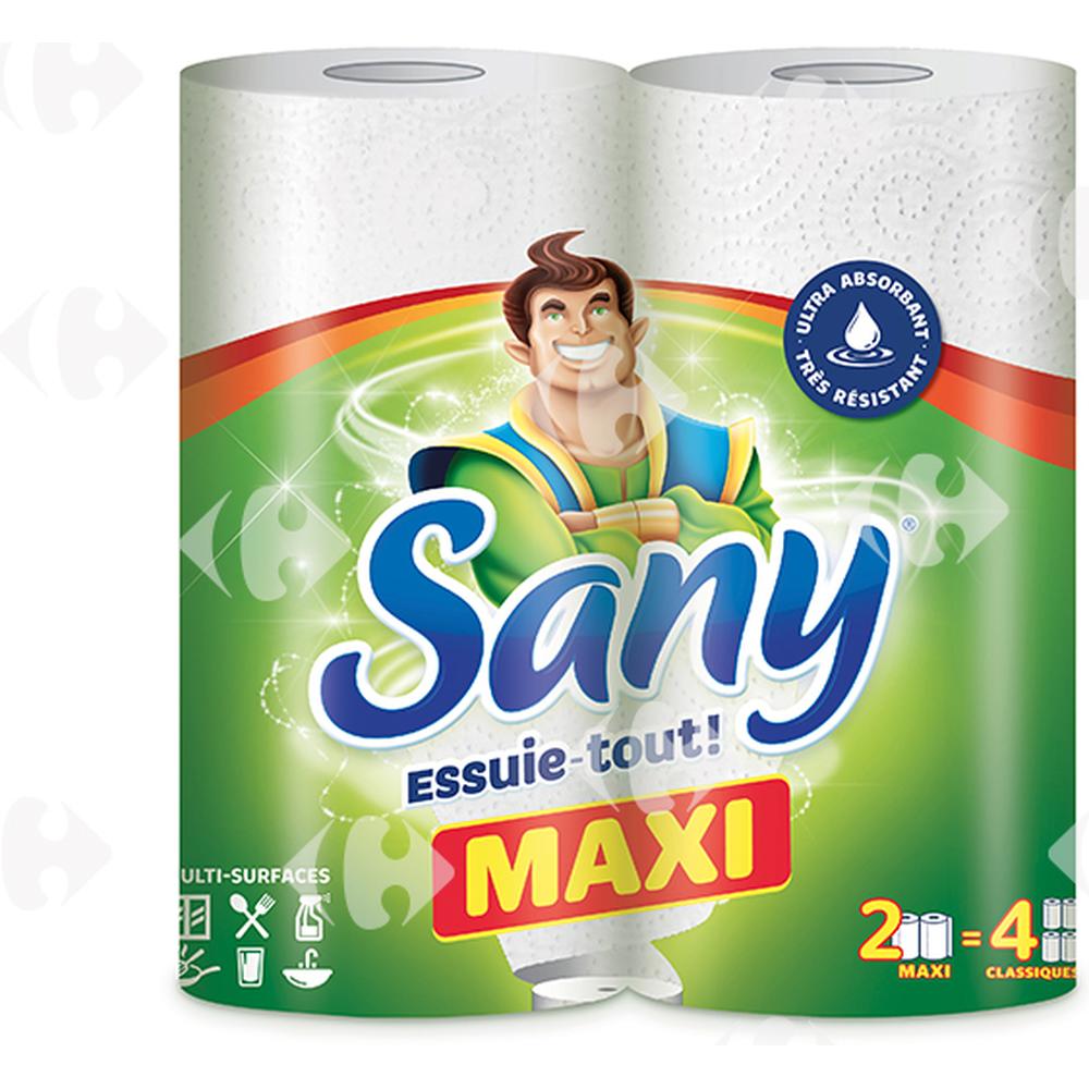 [424274] Essuie-Tout Maxi Sany 2 unités