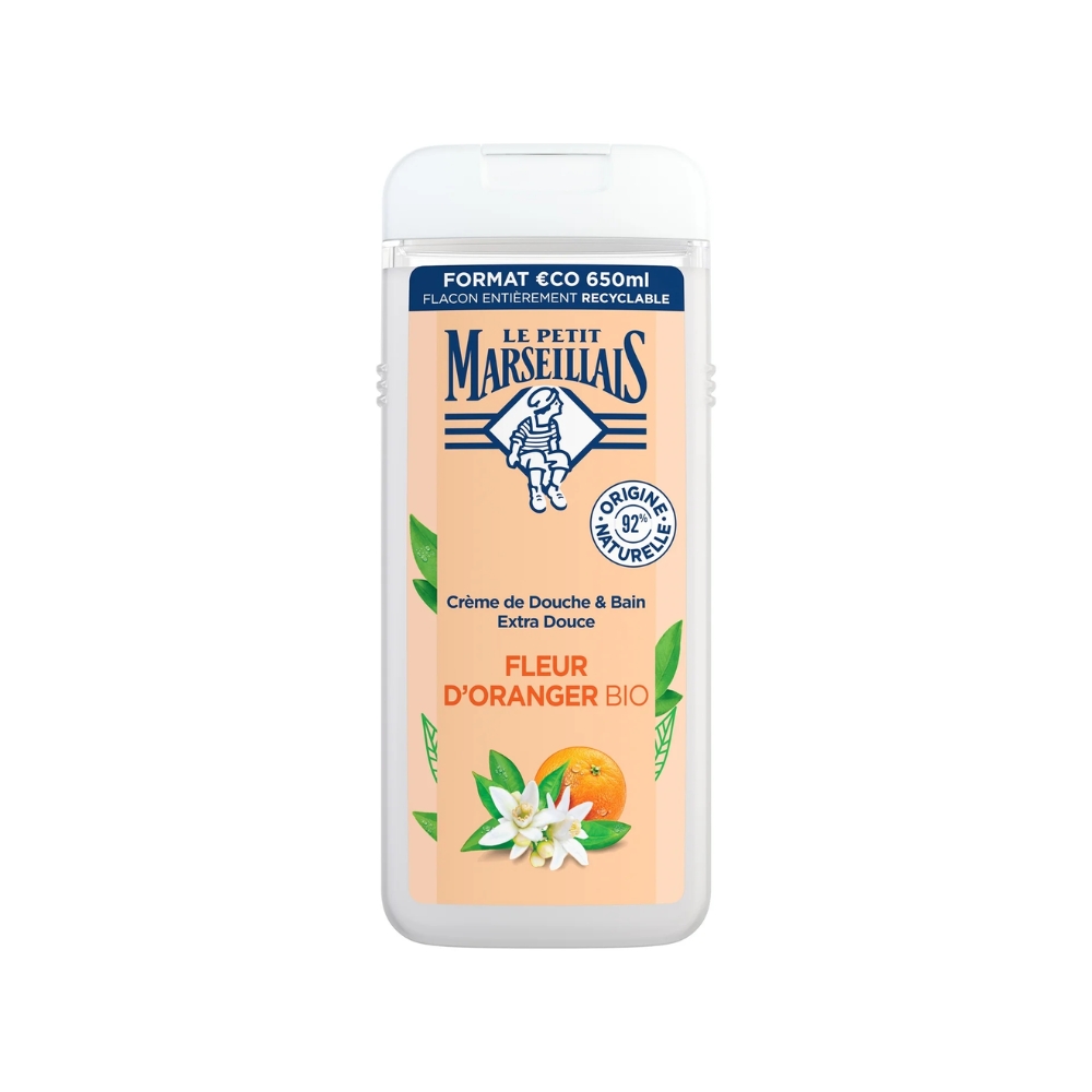 [688437] Gel Douche Fleur d'Oranger Le Petit Marseillais 650ml